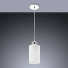 Luminária Pendente Moderno Track 1 Lâmpada E27 Bivolt Branco