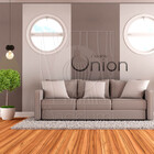 Luminária Pendente Onion M Madeira E27 Decoração Moderno Marr