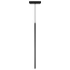 Luminária Pendente Perfil Fit Led 12w 3000k 100cm Preto