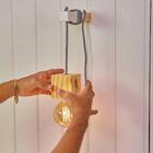 Luminária Pendente Pinus Branca