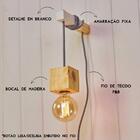 Luminária Pendente Pinus Branca