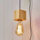 Luminária Pendente Pinus Preta