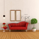 Luminária Pendente Pipe G Madeira E27 Decoração Moderno Marrom