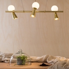 Luminaria Pendente Pivô 3 T9900-3 Golden Art