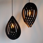 Luminária Pendente Puzzle Duo Preta