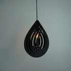 Luminária Pendente Puzzle Gota Preto