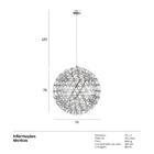 Luminária Pendente Raimond Puts - 70 Cm