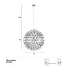 Luminária Pendente Raimond Puts - 90 Cm