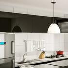 Luminária Pendente Redonda Branca Japi -jlpr34