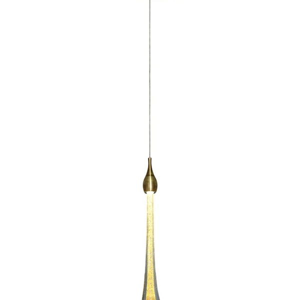 Luminária Pendente Shine Led 3000k Dourado Ono Spotline Leroy Merlin