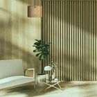 Luminária Pendente Sirius Modelo Ripado - Mdf Cru