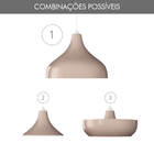 Luminária Pendente Spirit Combine 1300 Champanhe