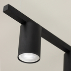 Luminária Pendente Trilho De Teto Balcão Mesa Preto 80cm