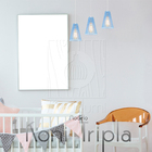 Luminária Pendente Triplo Madeira Koni 20cm Cq Soquete E27 Az