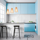 Luminária Pendente Triplo Madeira Koni 20cm Cq Soquete E27 Pe