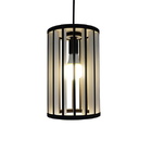 Luminária Pendente Tubular Branca Média