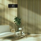 Luminária Pendente Vênus Modelo Ripado - Preta