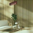 Luminária Pendente Via Láctea Modelo Ripado - Marrom