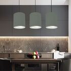 Luminária Pendente Vivare Free Lux Md-4102 Cúpula Em Tecido -