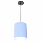 Luminária Pendente Vivare Free Lux Md-4102 Cúpula Em Tecido -