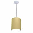 Luminária Pendente Vivare Free Lux Md-4103 Cúpula Em Tecido -