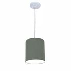 Luminária Pendente Vivare Free Lux Md-4103 Cúpula Em Tecido -