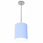 Luminária Pendente Vivare Free Lux Md-4103 Cúpula Em Tecido -