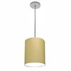 Luminária Pendente Vivare Free Lux Md-4104 Cúpula Em Tecido -