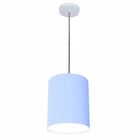 Luminária Pendente Vivare Free Lux Md-4104 Cúpula Em Tecido -