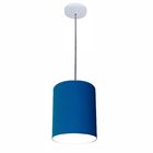 Luminária Pendente Vivare Free Lux Md-4104 Cúpula Em Tecido -