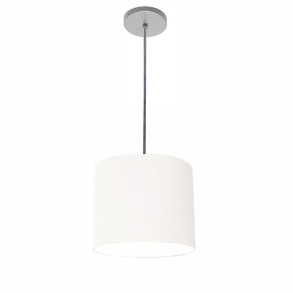 Luminária Pendente Vivare Free Lux Md-4105 Cúpula Em Tecido -