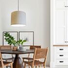 Luminária Pendente Vivare Free Lux Md-4105 Cúpula Em Tecido -