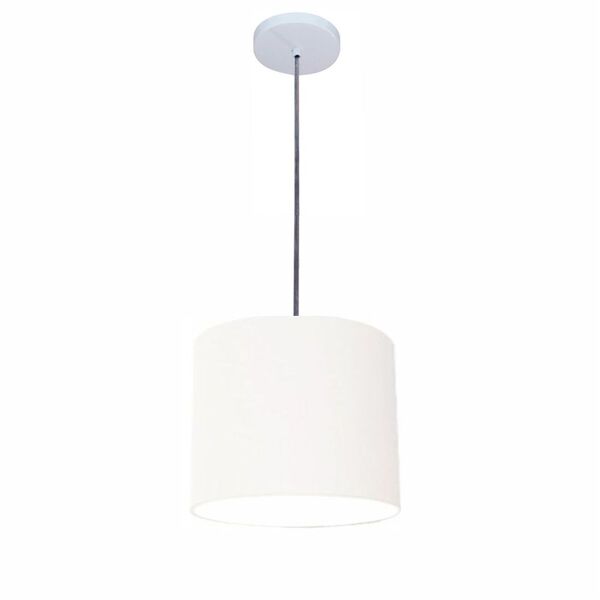 Luminária Pendente Vivare Free Lux Md-4106 Cúpula Em Tecido -