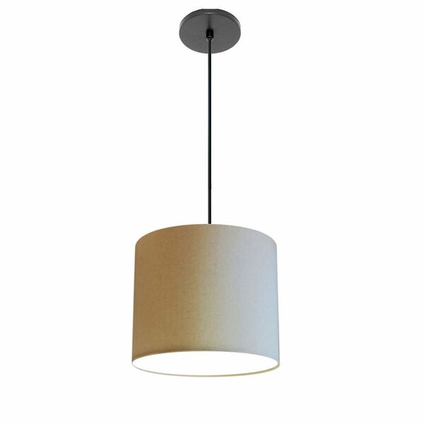 Luminária Pendente Vivare Free Lux Md-4106 Cúpula Em Tecido -