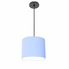 Luminária Pendente Vivare Free Lux Md-4106 Cúpula Em Tecido -