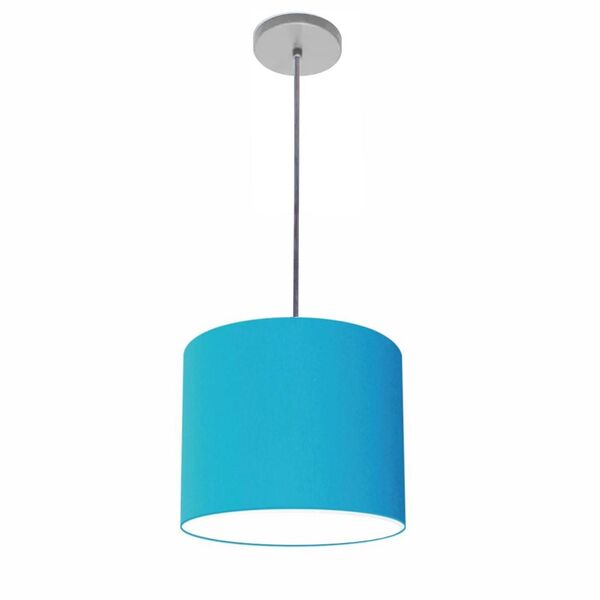 Luminária Pendente Vivare Free Lux Md-4107 Cúpula Em Tecido 2