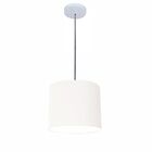 Luminária Pendente Vivare Free Lux Md-4107 Cúpula Em Tecido 2