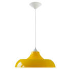 Luminária Pendente Zenys Delight Amarela Branca