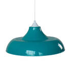 Luminária Pendente Zenys Delight Azul Turquesa