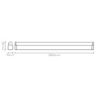 Luminária Perfil Led Taschibra Convex 56 De Sobrepor 16w Bivo