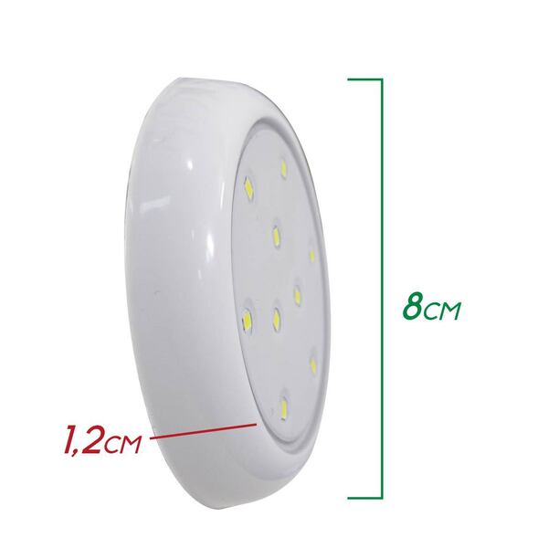 9w luz branco frio fonte st1855