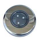 Luminária Piscina Super Led 9w Rgb Inox 160mm