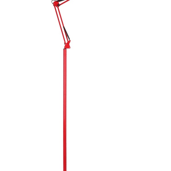 Luminária Piso 1,90m Articulada Chão Pedestal Coluna Refletor