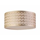 Luminária Plafon  Recorte  Bronze  30x15 2e27 Bivolt