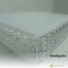 Luminaria Plafon Acrilico Sobrepor Orion 12w 6500k Bivolt