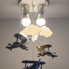 Luminaria Plafon Aviões 20x48