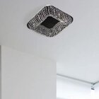 Luminária Plafon Cristal Quadrado 40x40cm 8 Luzes G9 Stadium