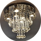 Luminária Plafon De Cristal De 30mm Para Sala De Estar Com 40