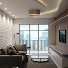 Luminária Plafon De Madeira Amêndola Rústica 60cm Modelo Saruê