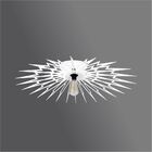 Luminária Plafon Em Madeira -lightning -branco